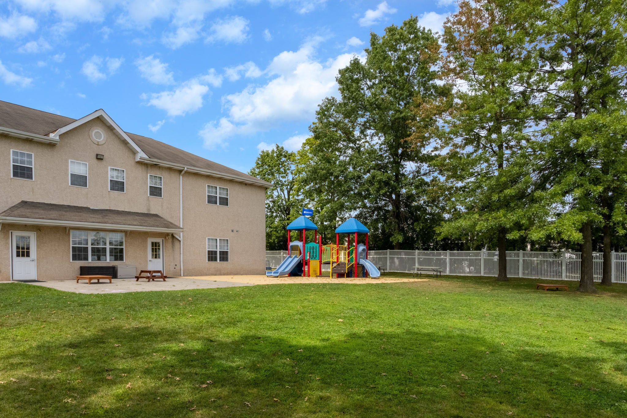 Playground of the Goddard School in Blue Bell Pennsylvania