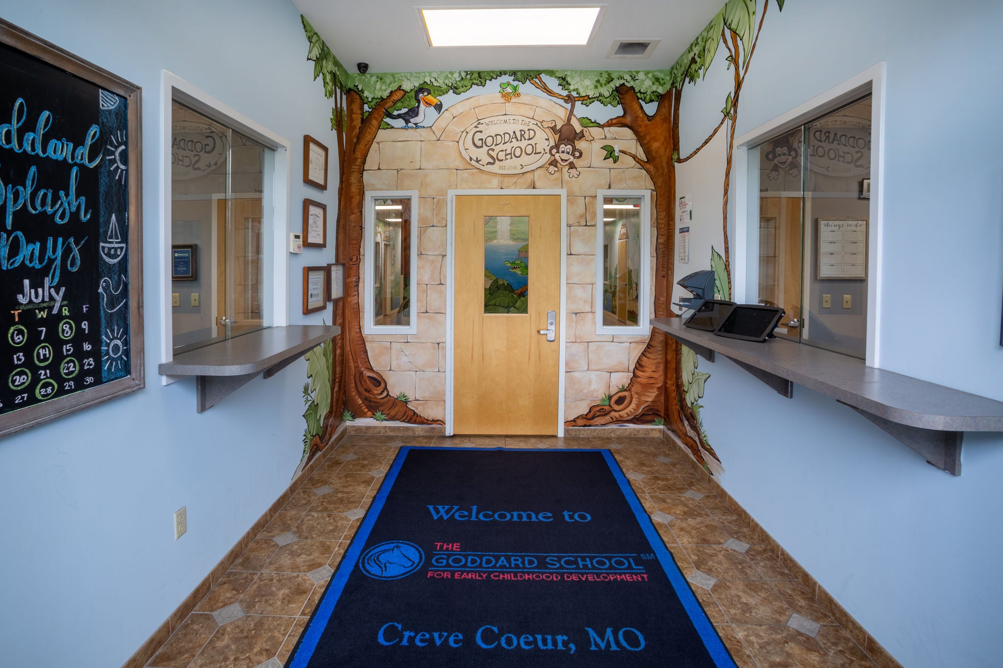 Reception of the Goddard School in Creve Couer Missour