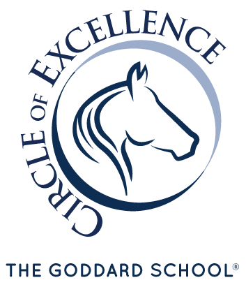 The Goddard School Horse Head Logo Circle of Excellence Icon