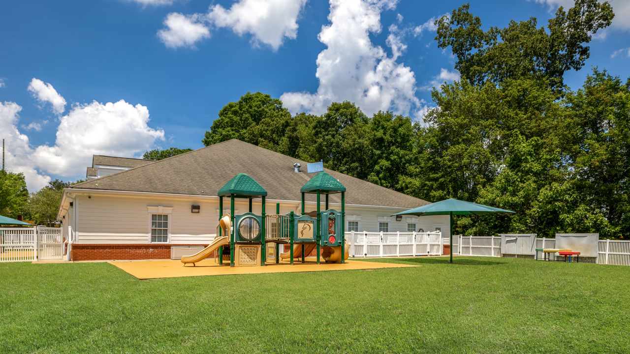 Playground of the Goddard School in Kennesaw Georgia