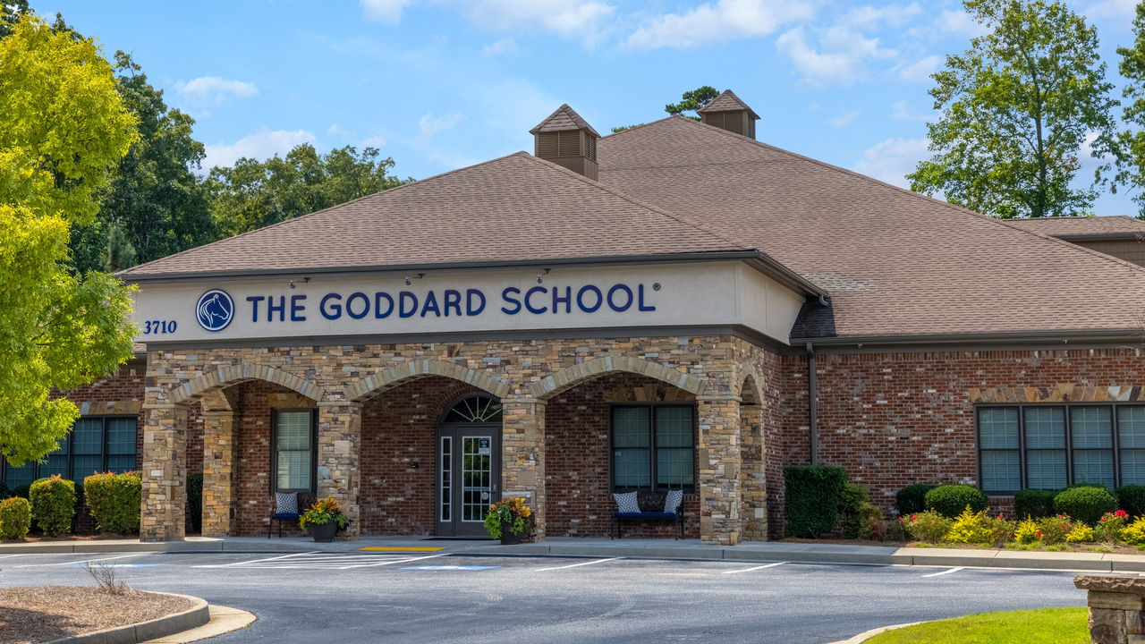 Exterior of the Goddard School in Suwanee Georgia