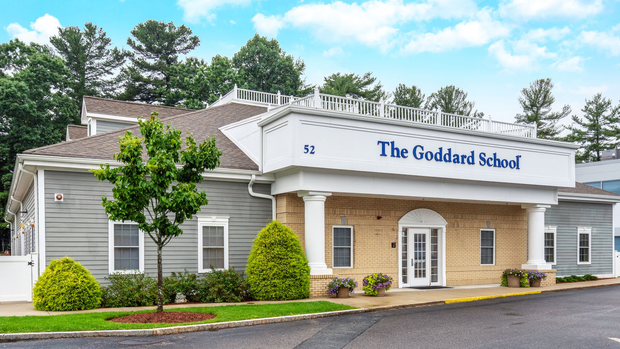 Exterior of the Goddard School in Bedford Massachusetts