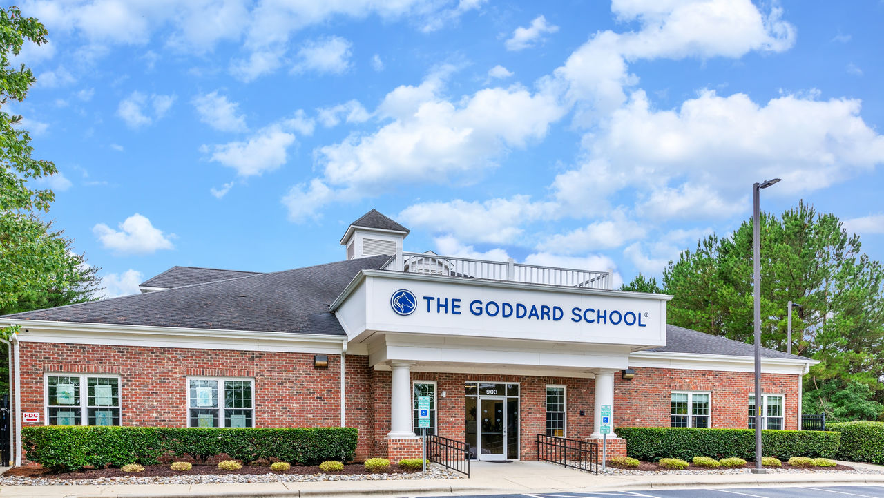 Exterior of the Goddard School in Apex North Carolina