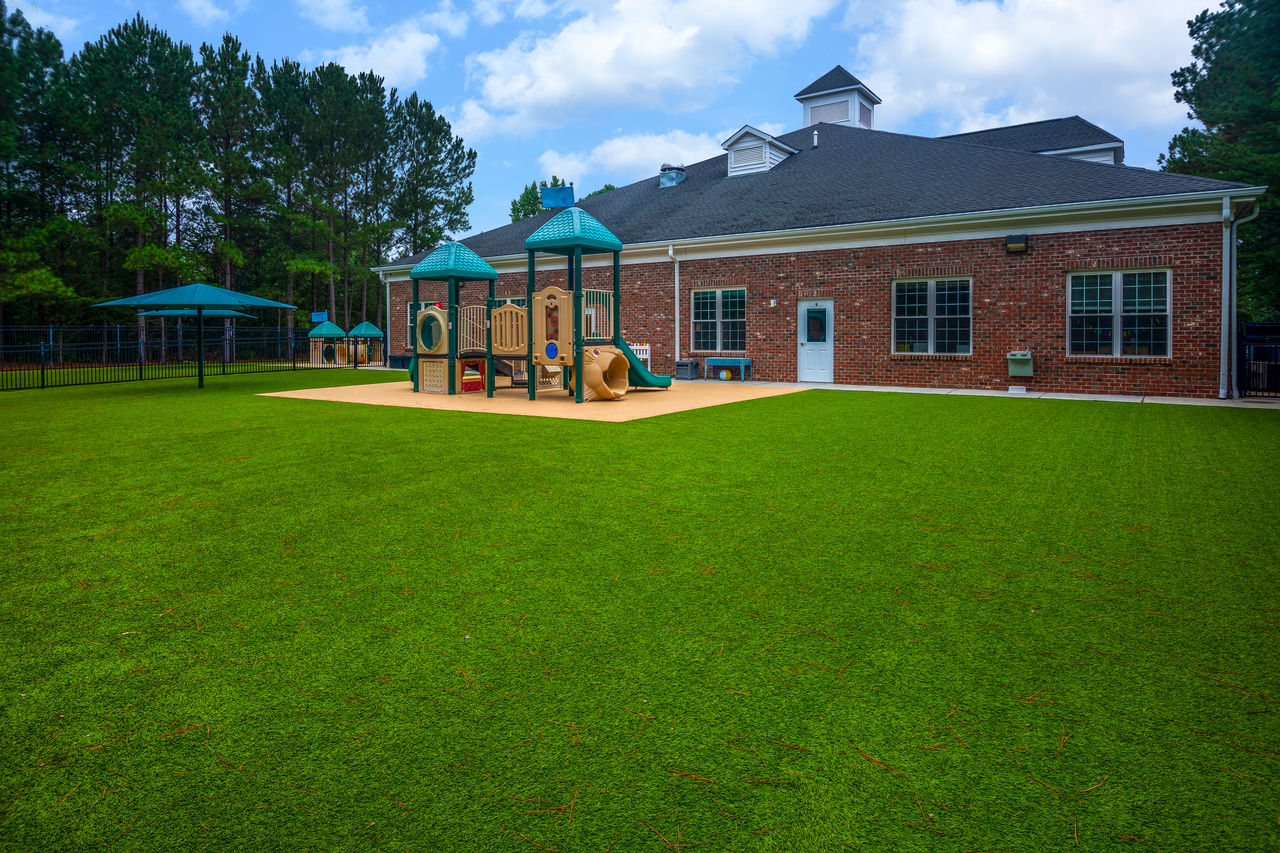 Playground of the Goddard School in Apex North Carolina