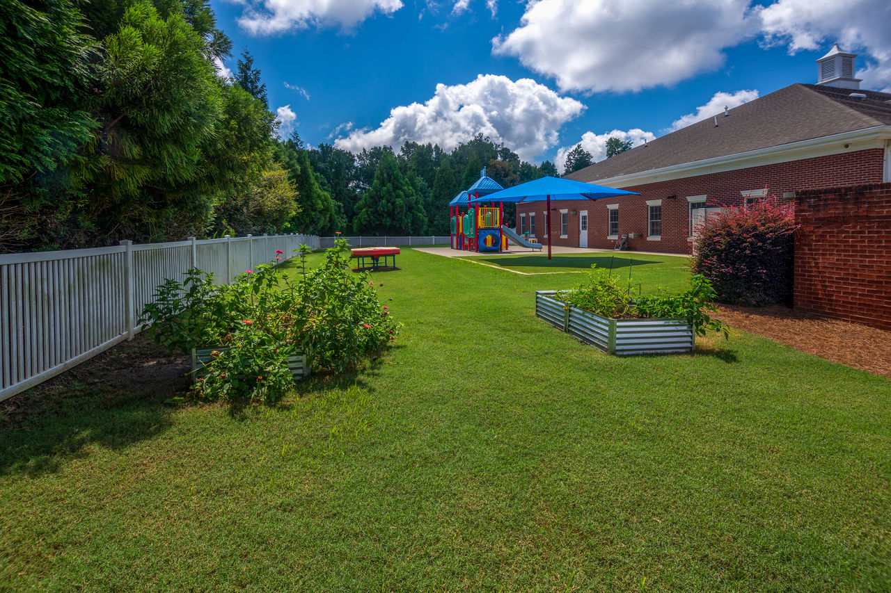 Playground of the Goddard School in Holly Springs North Carolina