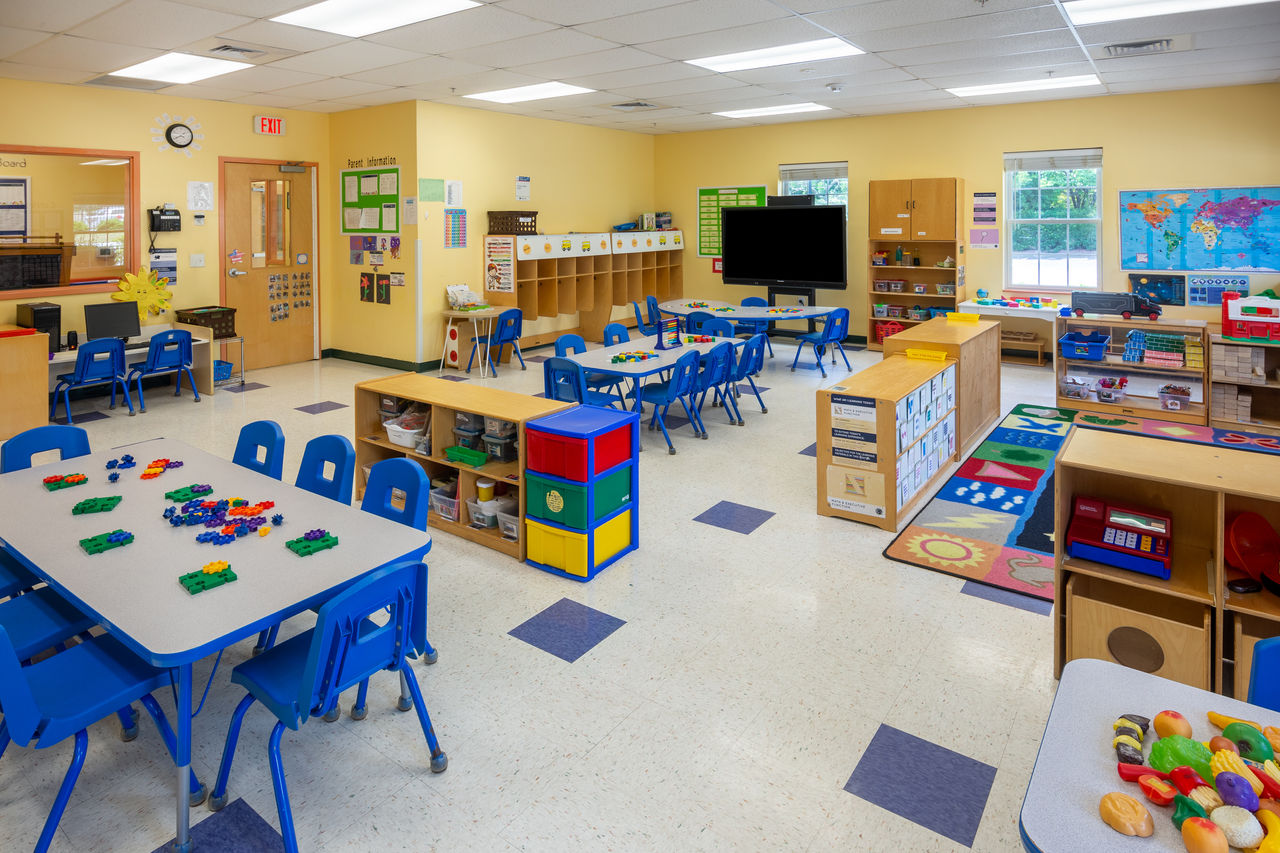 Classroom of the Goddard School in Holly Springs North Carolina