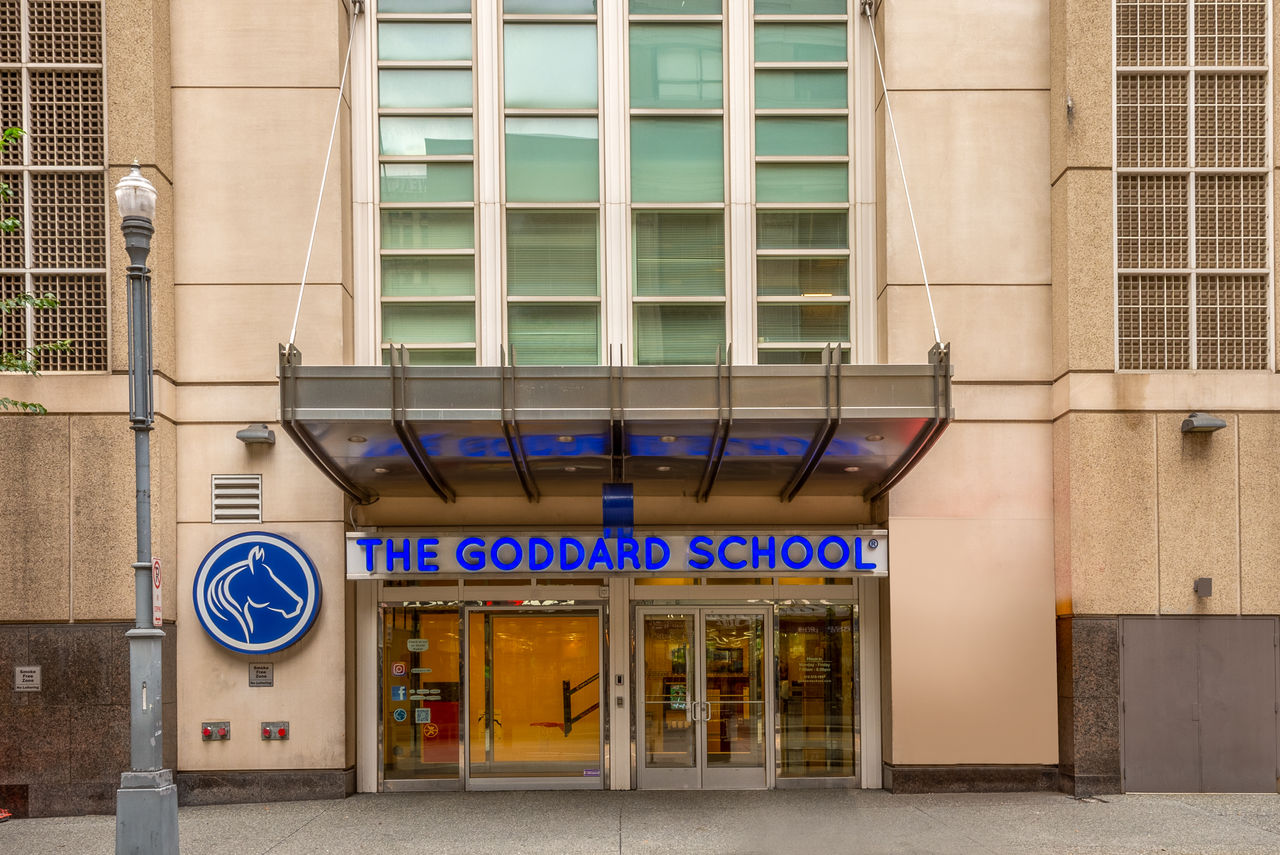 Exterior of the Goddard School in Pittsburgh Pennsylvania