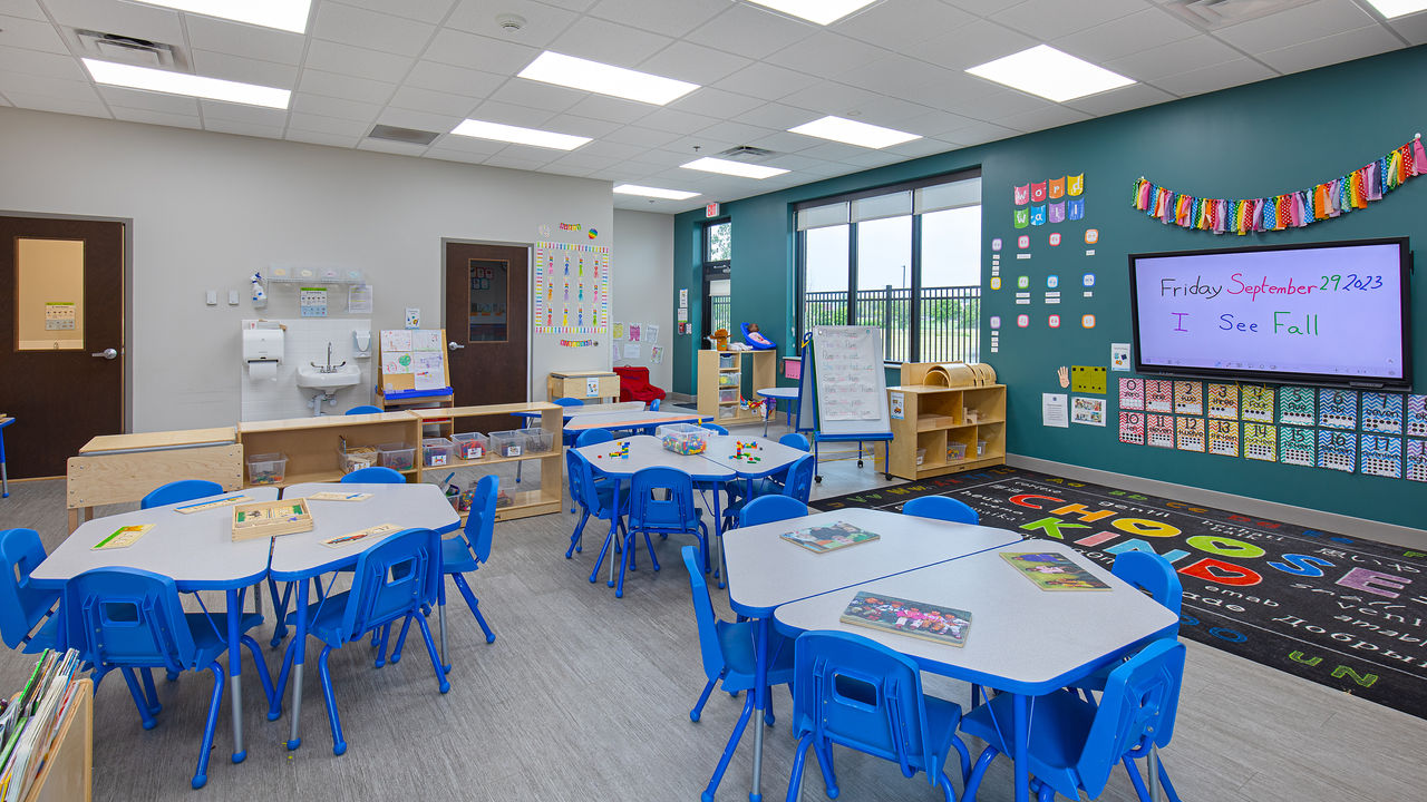 Goddard classroom interior
