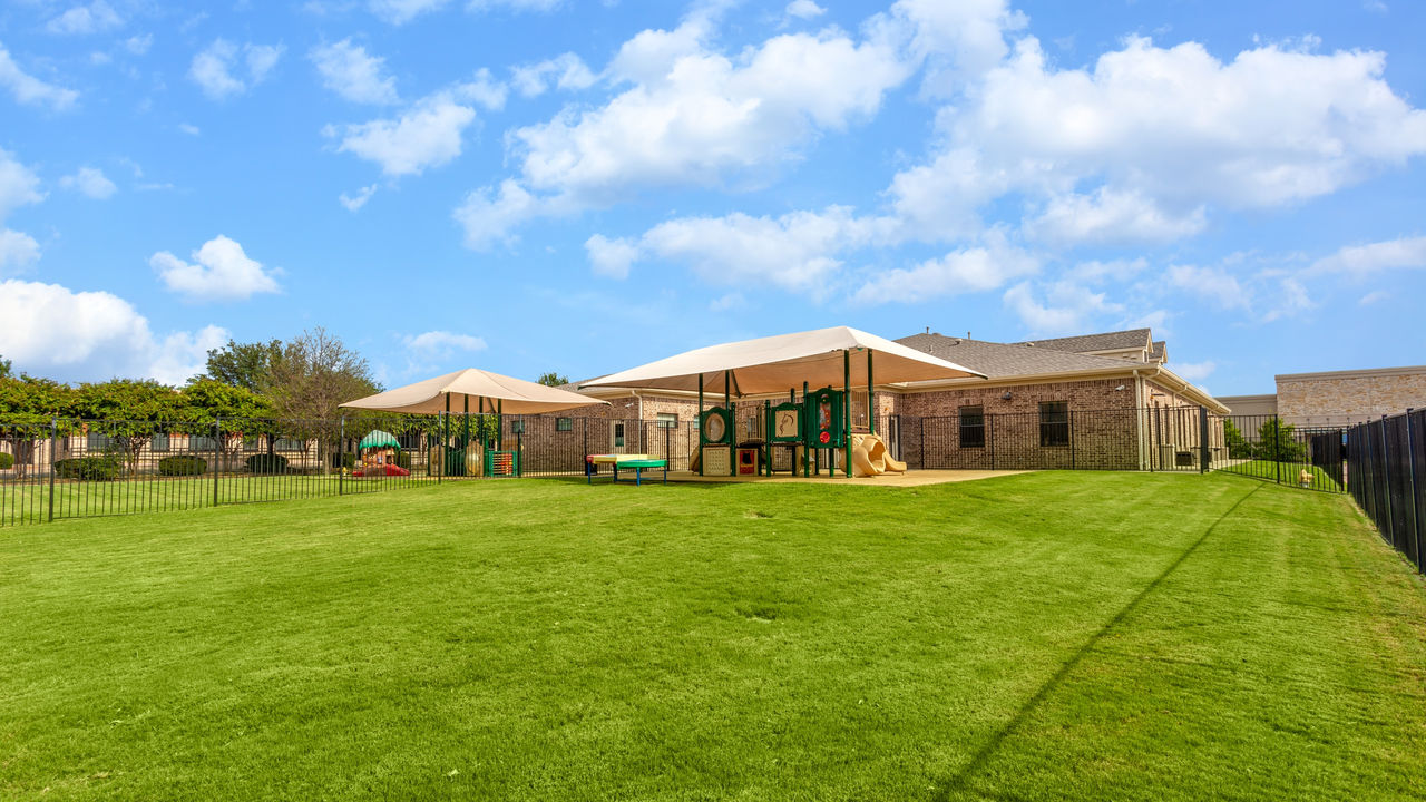 Playground of the Goddard School in Frisco Texas